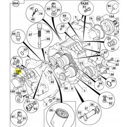 JCB backhoe loader box seal
