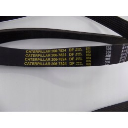 Caterpillar Cat 8pk2775 d5n d6n multi-ribbed belt