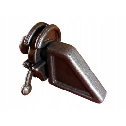 Upper hinge of the rear side of the tipper, turret set