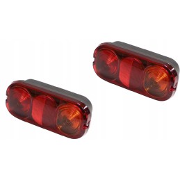 Cat JCB 3CX 4CX Excavator Rear Light Set