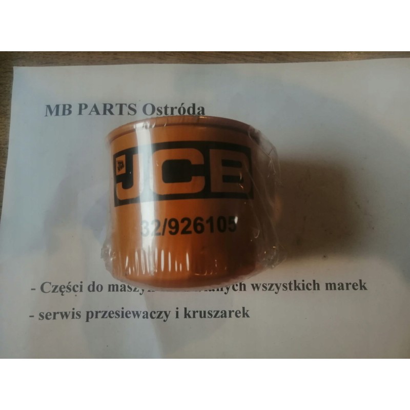 org fuel filter for jcb 8055 8060 8080 32 926105