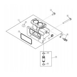 John Deere heater seal gasket