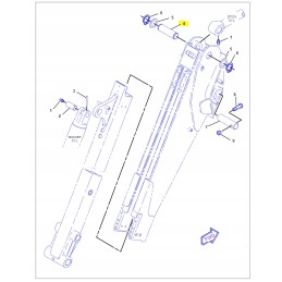 Stick cat arm pin 428b 9r8206