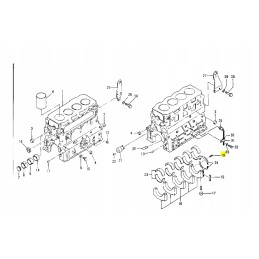 Cat 428b 6v8236 pump valve pin