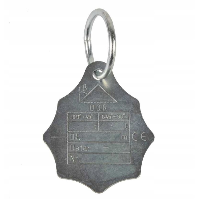 Label for multi-leg chain slings