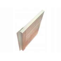 Closing profile with a nose for the side, aluminum 25mm