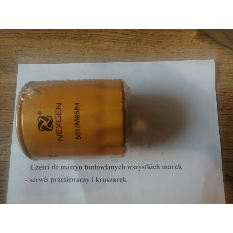 Gearbox oil filter jcb 3cx 4cx 581 m8564