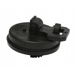 Black fuel cap
