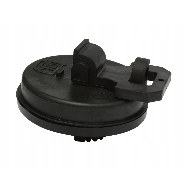 Black fuel cap