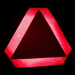 Warning triangle sticker sticker low speed