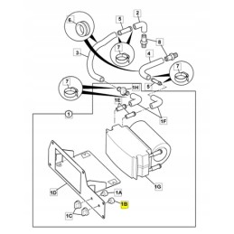 Blower switch for JCB 3 4CX backhoe loader