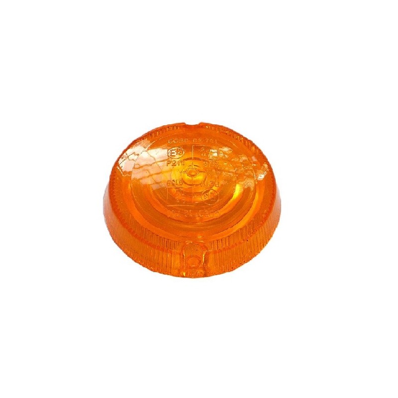 Round orange lampshade merlo 050145