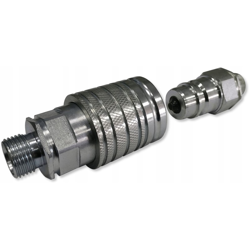 Euro quick connector set, M18 socket, M18 plug