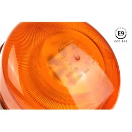 Flashing beacon warning lamp with LED magnet