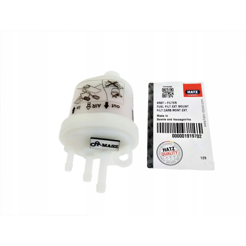 Hatz 1b20 1b30 1b40 external fuel filter 01919702