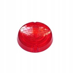 Red round merlo lampshade 050144