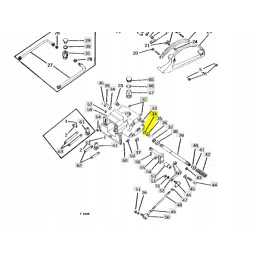 O-ring for the john deere 1010 hydraulic system
