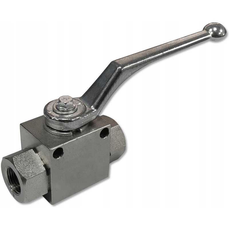 Hydraulic manual ball valve, 2-way, 3 8 35l