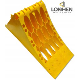 Solid wheel chock 201 mm e53 adr truck trailer