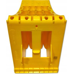 Solid wheel chock 201 mm e53 adr truck trailer