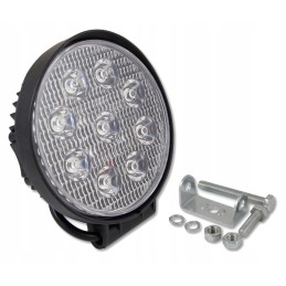 LED work lamp, focused light, 27w 12v 24v