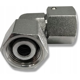 Adjustable metric elbow connector type AA 90