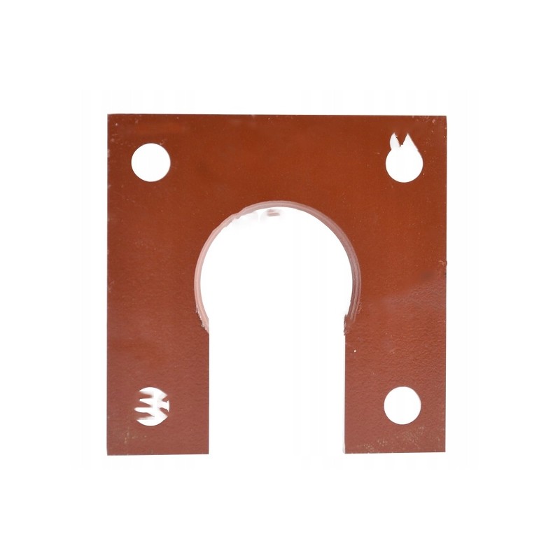 Protective ring securing the actuator plate