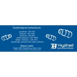 Male hydraulic quick connector jcb45 910500 oem