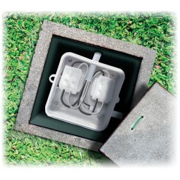 Gel junction box IP68 gelbox 40x28x19 mm