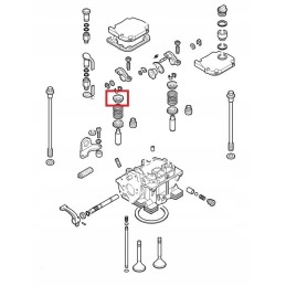 Hatz 1d41 1d50 valve cup 04029202