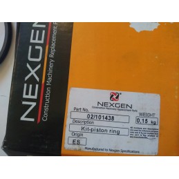 Piston rings for the LD LH 02 101438 engine