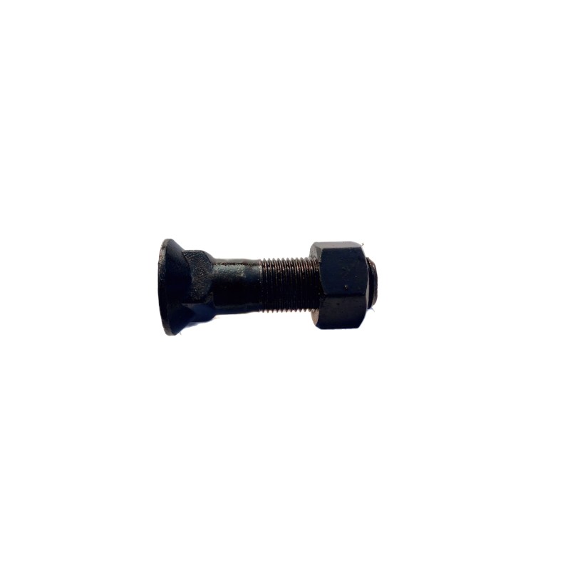 Screw with nut for teeth JCB 3CX826 00303