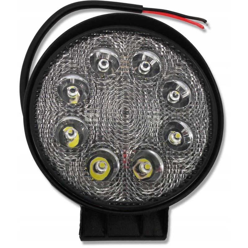 Round LED work lamp reflector 12 24v 24w