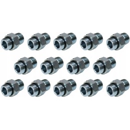 Connections to a 6-section hydraulic distributor, 80l