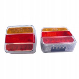 Universal LED rear lamp with 4 functions