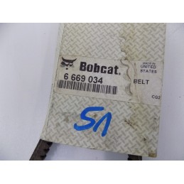 Fan toothed belt 6669034 bobcat 751 753