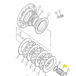 Satellite gear jcb 3cx 450 10215