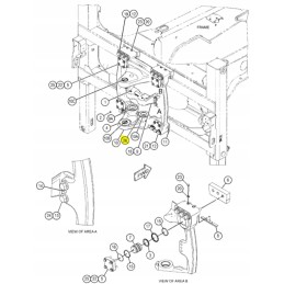 Cat 428b sled spacer 9r0481