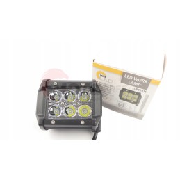 Halogen spot work lamp 6LED 18W 1800lm 4x4