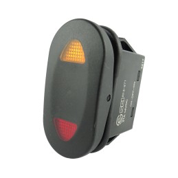 Double-sided rocker switch 1 0 1 37x21mm