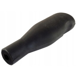 The handle is a knob, a rubber handle, a manipulator lever