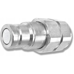 Dry cut-off quick connector, 3-8 plug