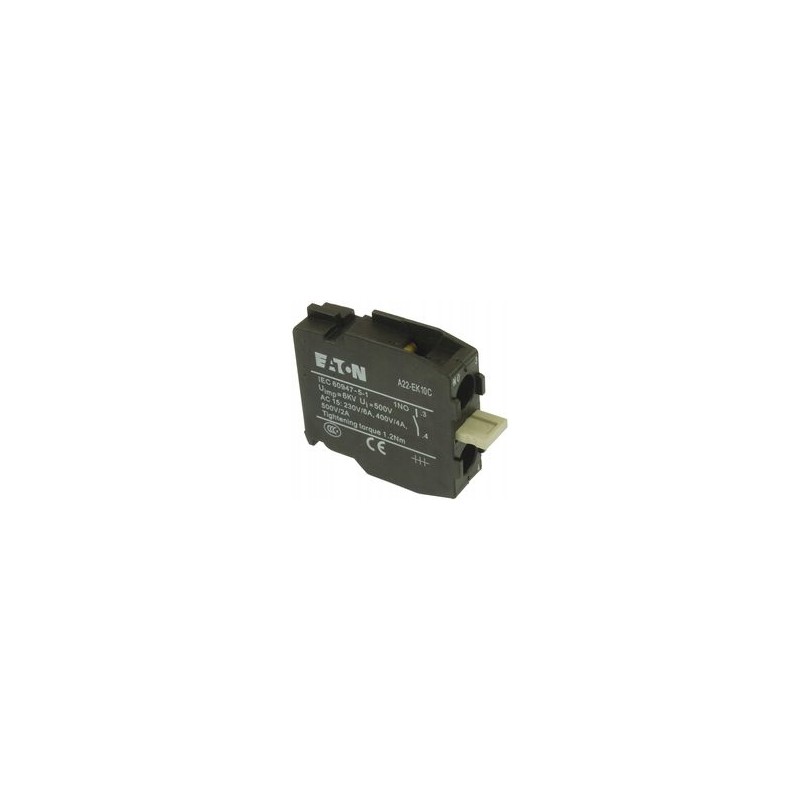 Auxiliary contact 1z, front mounting A22 EK10