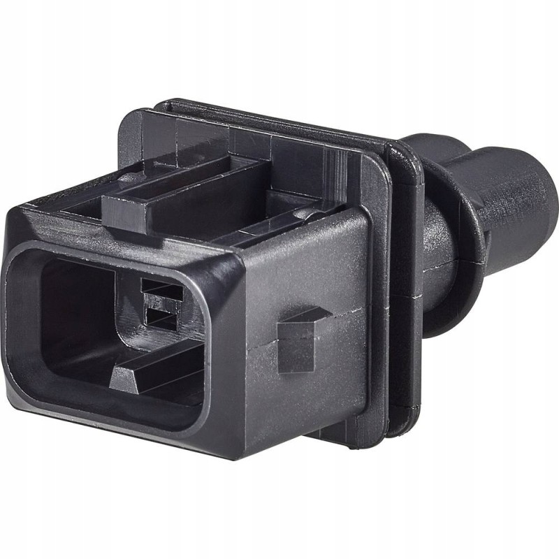 Connector housing, plug, 2 tracks, 5 mm