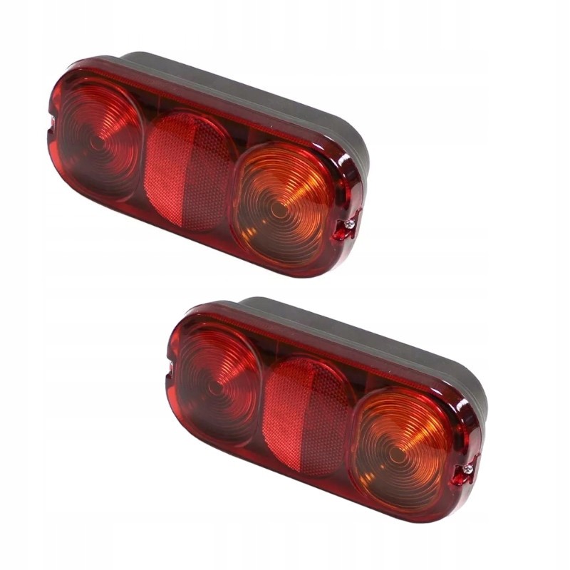 Cat JCB 3CX 4CX LP Excavator Rear Light Set