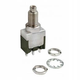 Miniature pushbutton switch 1co wl wl 6a 125v