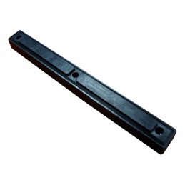 Rubber bumper 45 5x3 8x4 8 cm 3 holes