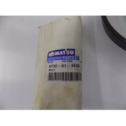 Komatsu 6732 81 3430 multi-groove belt