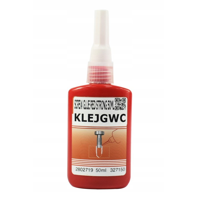 Thread glue 50ml strong red
