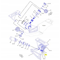 Lower steering knuckle bearing cat 428b 1100012
